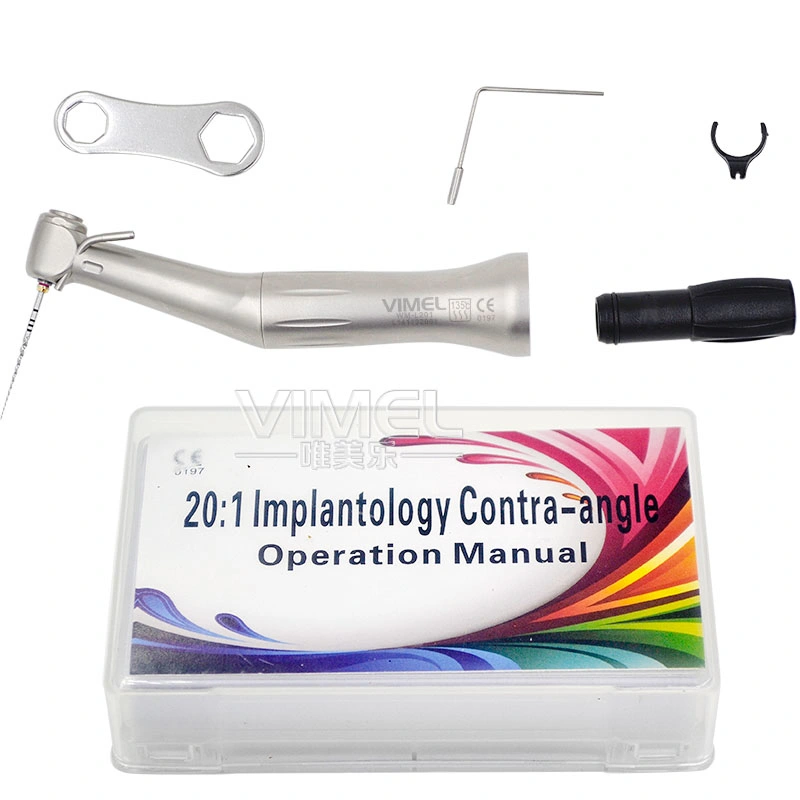 Nks Sg20 20: 1 Implant Handpiece Dental Low Speed Contra Angle