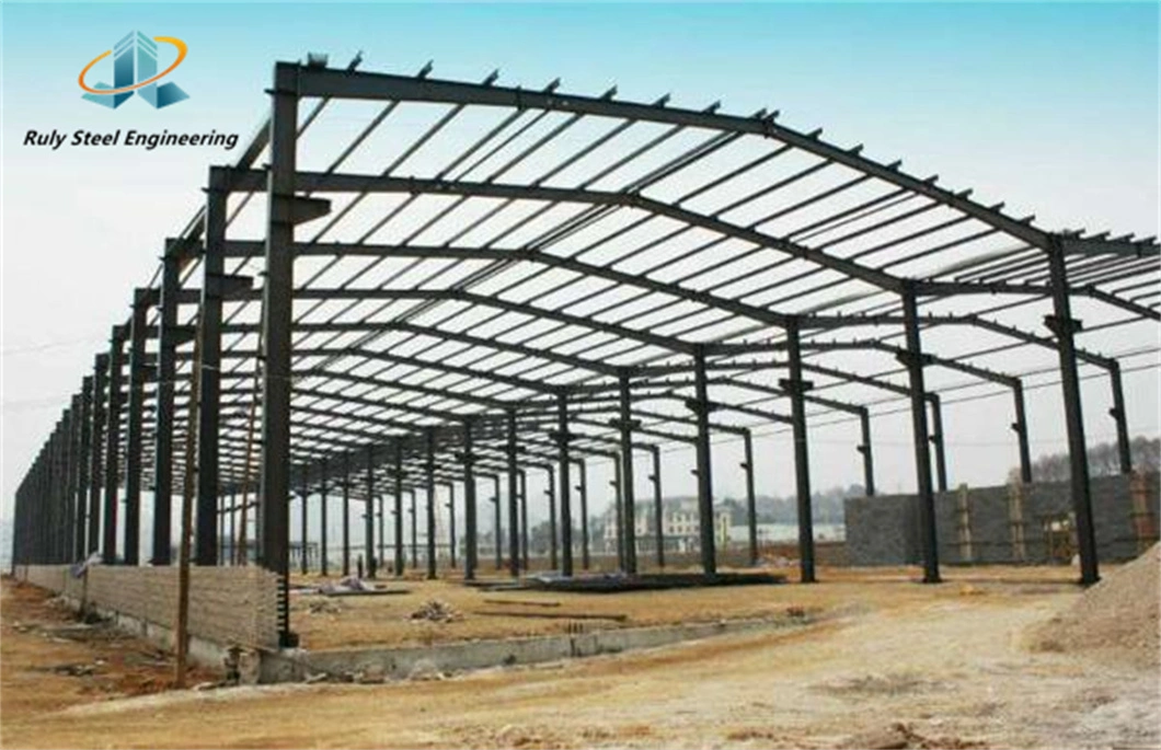Estructura de acero prefabricada a medida almacén Construcción material Diseño edificio de la Iglesia