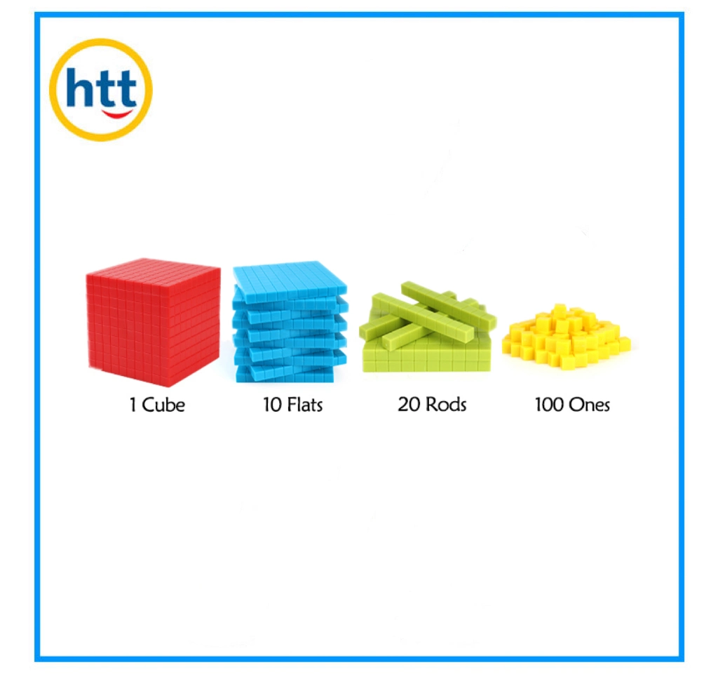 Htttoys Base Ten Blocks Math Block Toys Factory