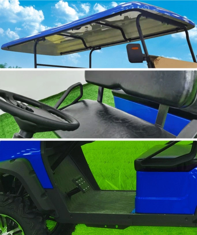 New Model Comfortable China Europe Folding Club Sightseeing Golf Cart