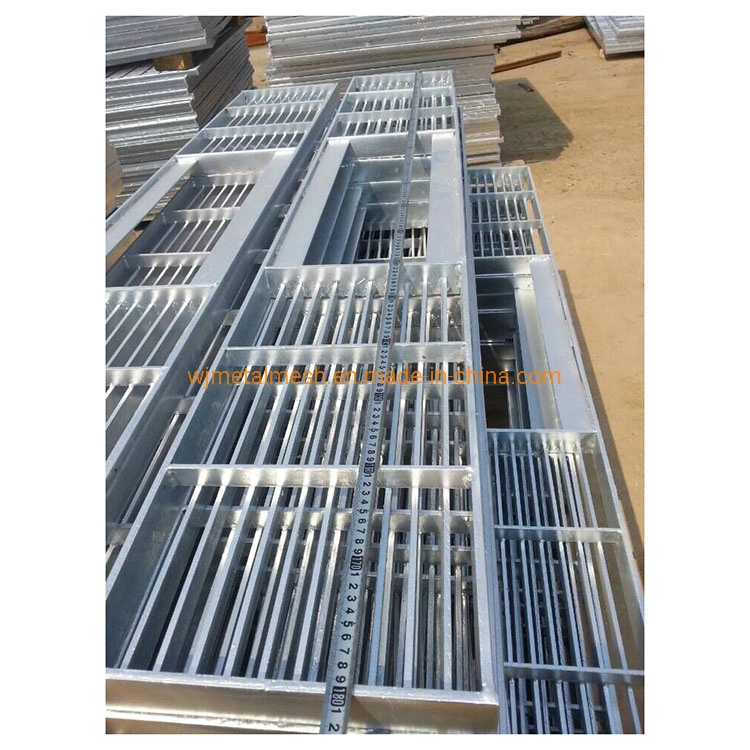 Weijia Outdoor Galvanised/Galvanized Steel Grating Trench Cover