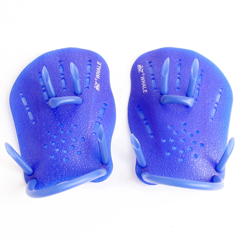 Blue Trax Paddles Fashion Design Rubber Silicone Swimming Paddles Palms for Training