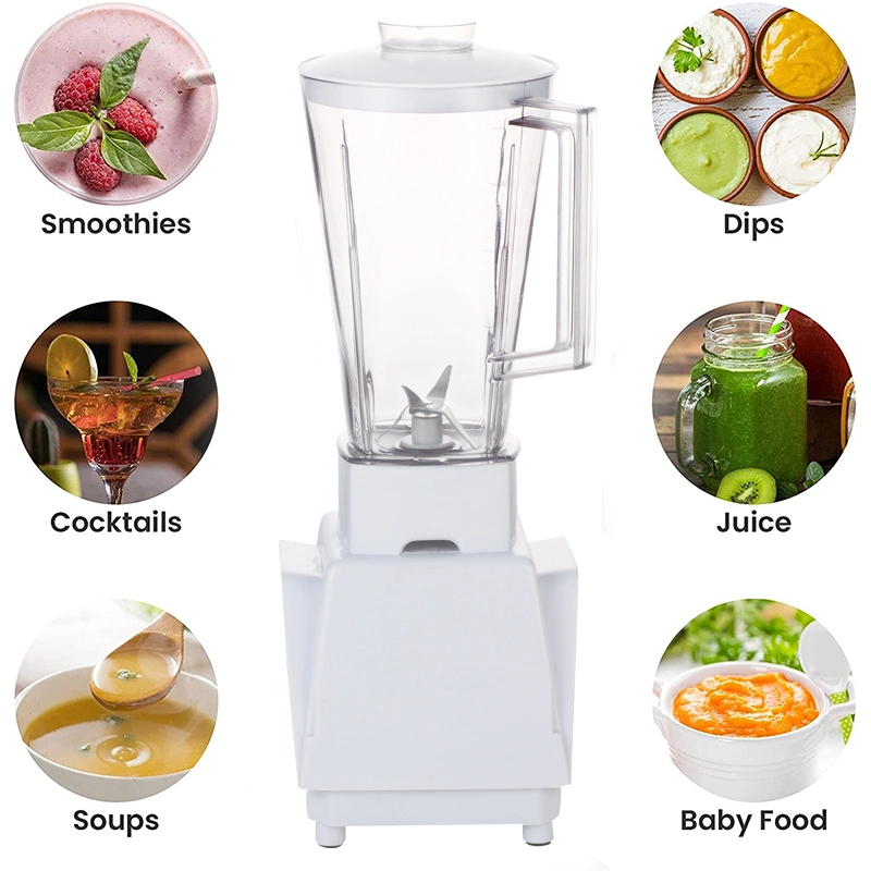 خلاط خلاط كهربائي بتقنية Smoothie Juicer مع أداة المطبخ 3 في 1 مع إبريق بلاستيكي، خلاط طاولة مطحنة القهوة مع إبريق بلاستيكي