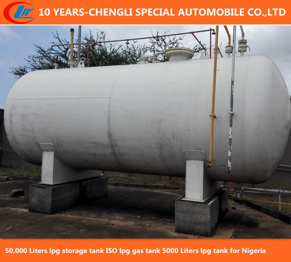 50000 Liters LPG Storage Tank for Nigeria