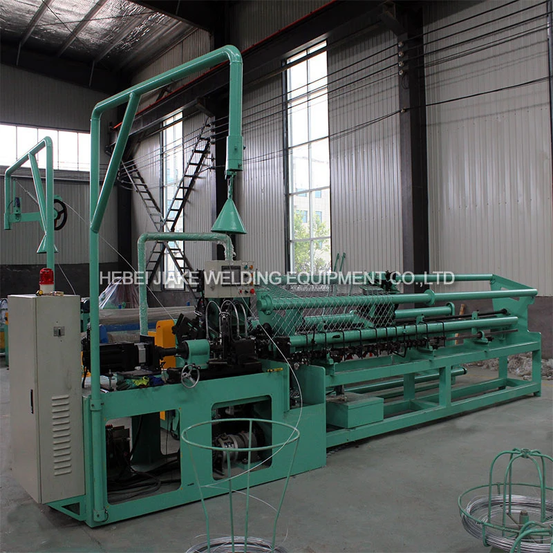 Double Wire Chain Link Fence Mesh Weaving Machine