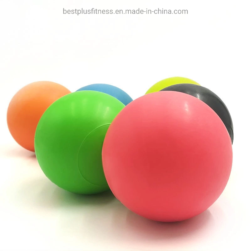 90mm Silicone Lacrosse Ball Gym Fitness Massage Therapy Body Exercise Sport Yoga Balls