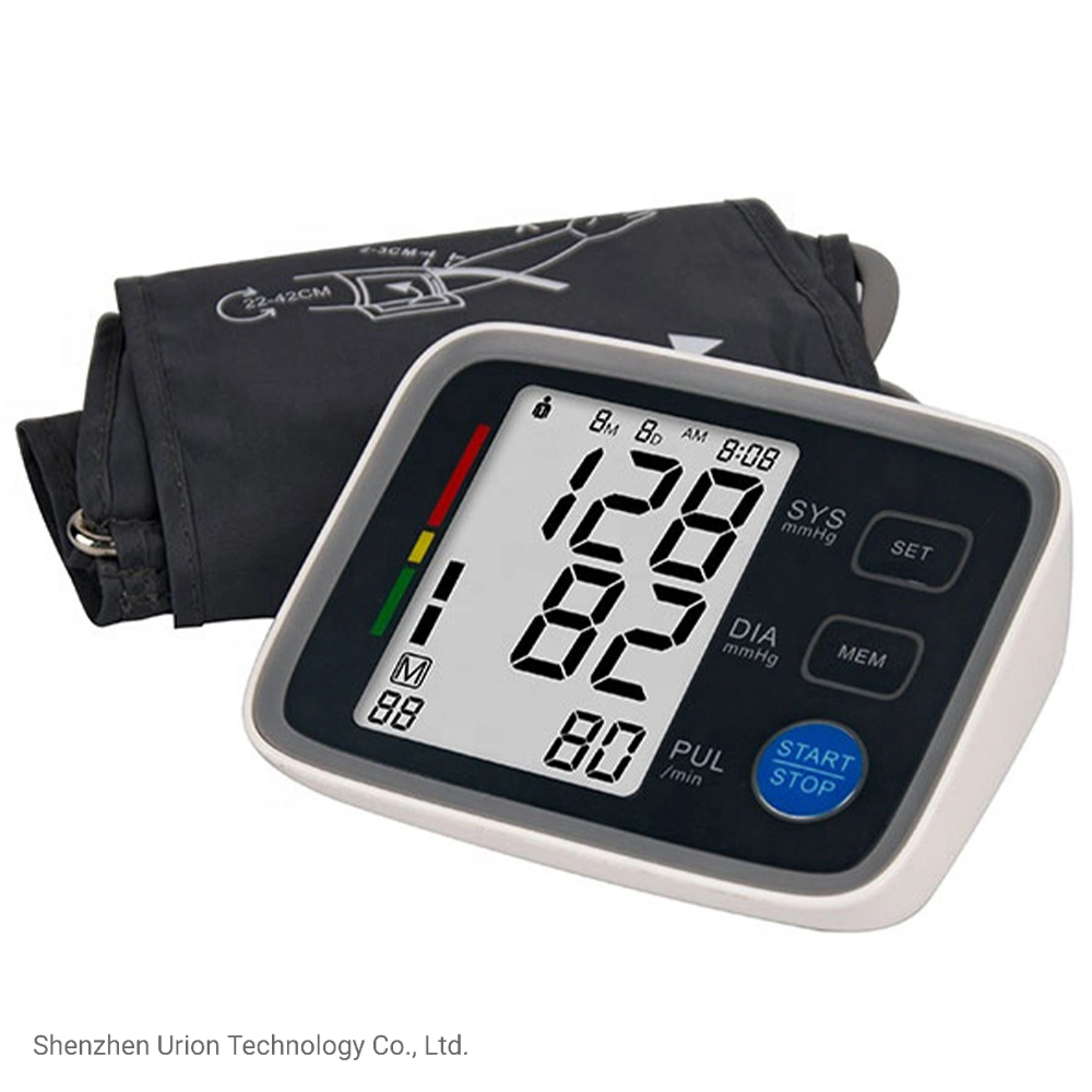 CE FDA ISO Aprobado Esfigmomanómetro Máquina de Presión Arterial Electrónica OEM ODM Monitor de Presión Arterial Digital de Brazo Superior para Uso Médico y Doméstico