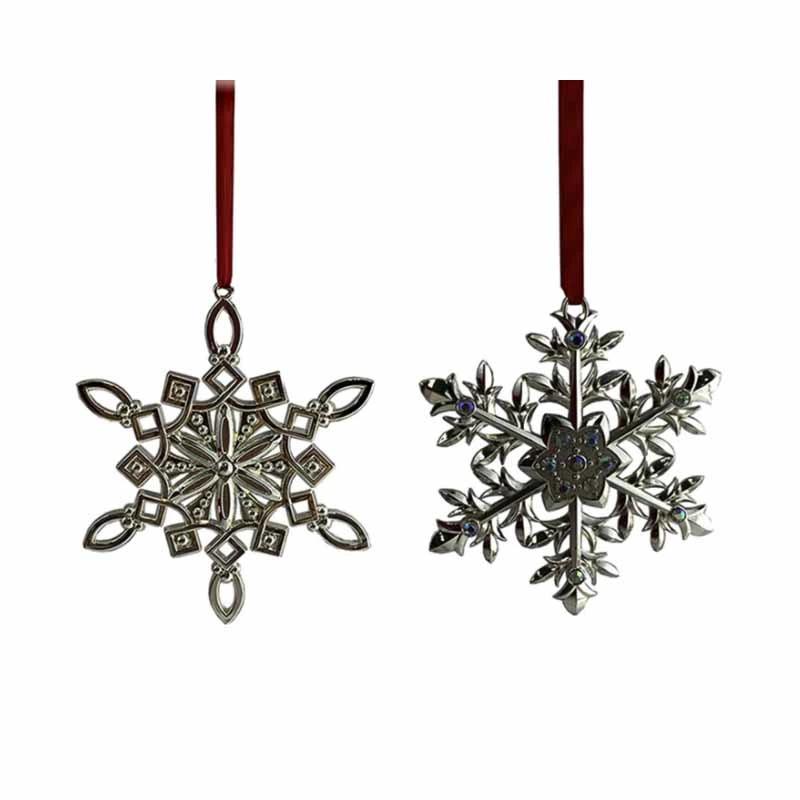 Los ornamentos de sublimación decoración aluminio recubierto de comprar espacios en blanco Jingle Peacock colgando de accesorios de vacaciones Árbol de Navidad ornamento