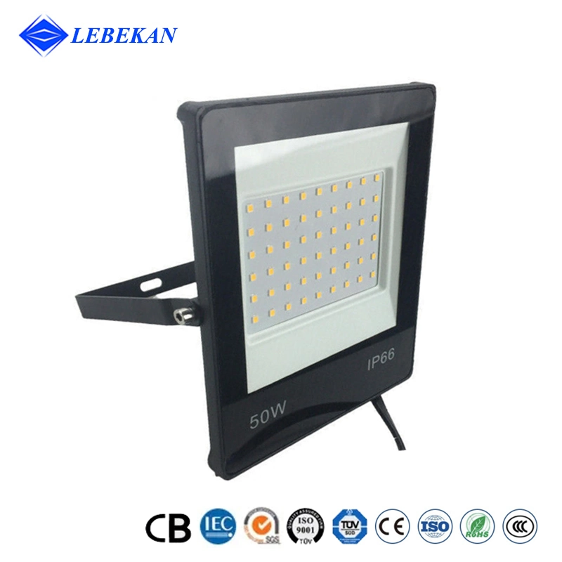 Backyard Garden Parking Lot Square Decoration 20W 30W 6000K Reflector LED Floodlights