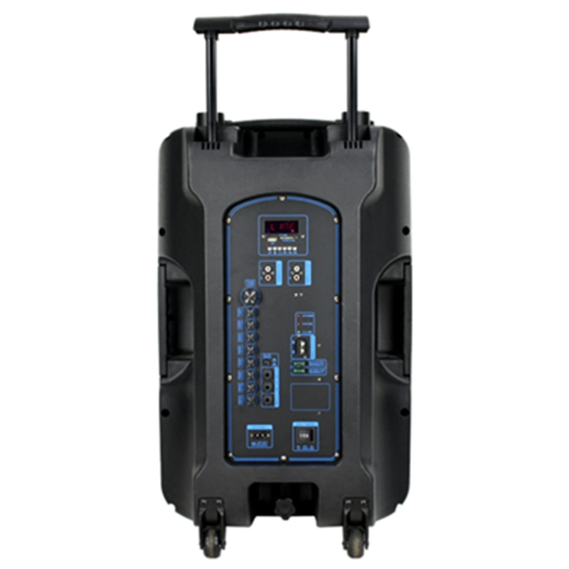 Luxury Stereo Outside Smart Private Model Professional Portable Trolley 15 Inch Audio Loud Speaker