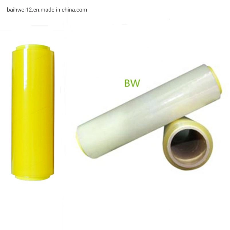 La comida de PVC Material LLDPE biodegradables Garde Film Stretch para carne