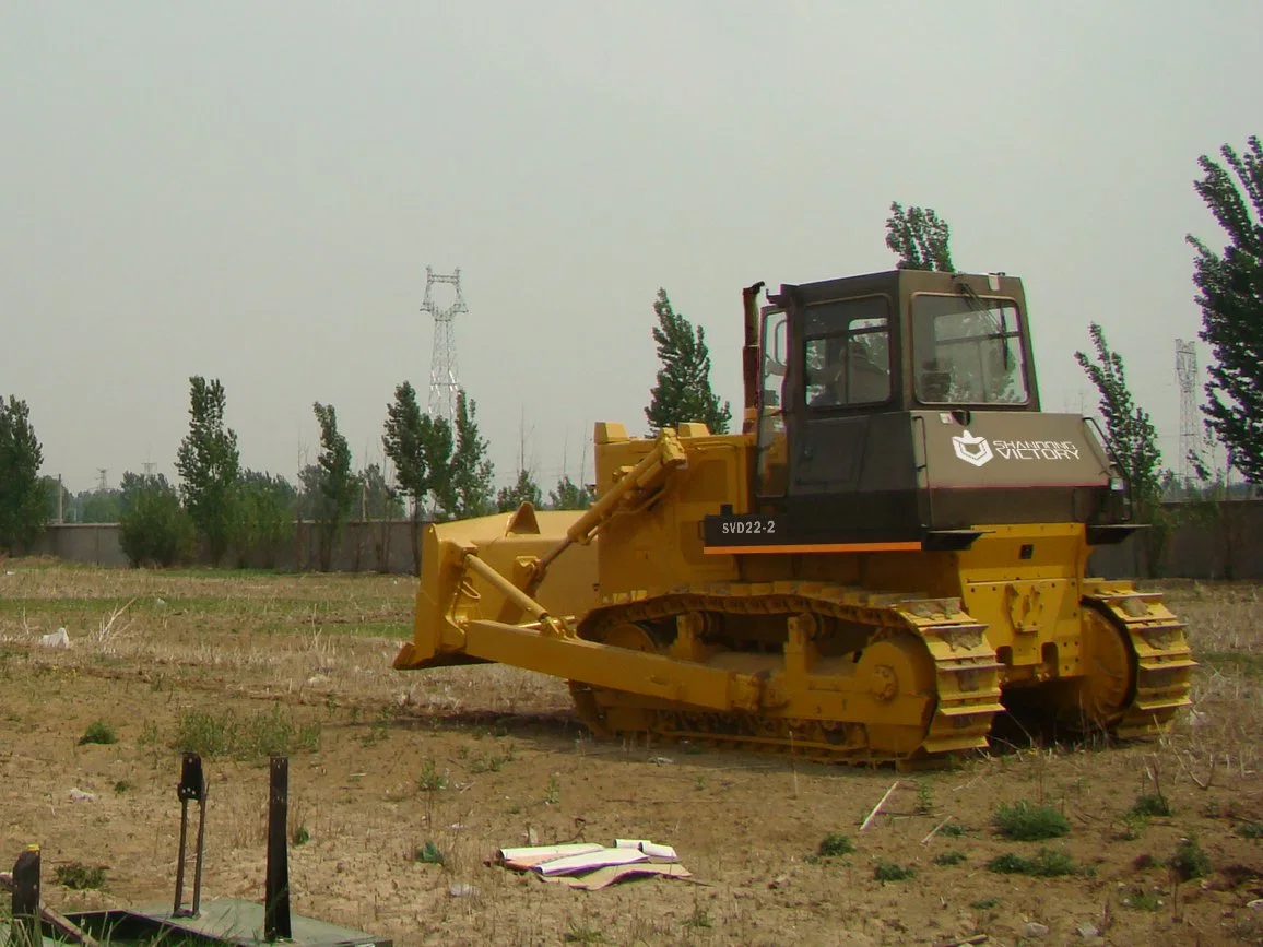 Shantui Crawler Bulldozer Forest SD22f Hoja de empuje de tala pesada