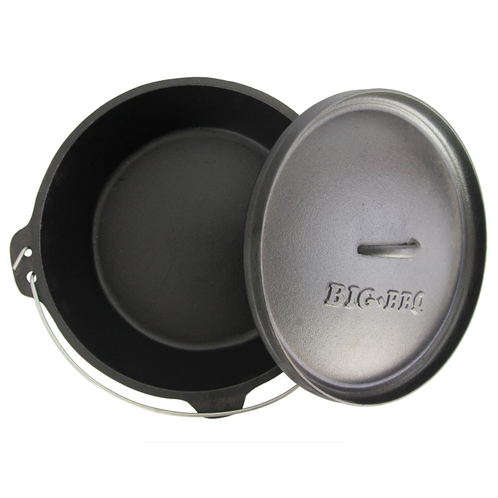 Preseasoned Outdoor Camping Cast Iron Dutch Oven