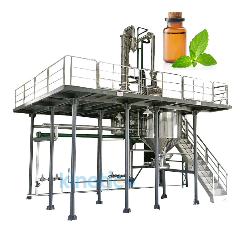 Steam Essential Oil Distiller Frankincense Extract Machine Rose Essential Oil Distillation Equipment