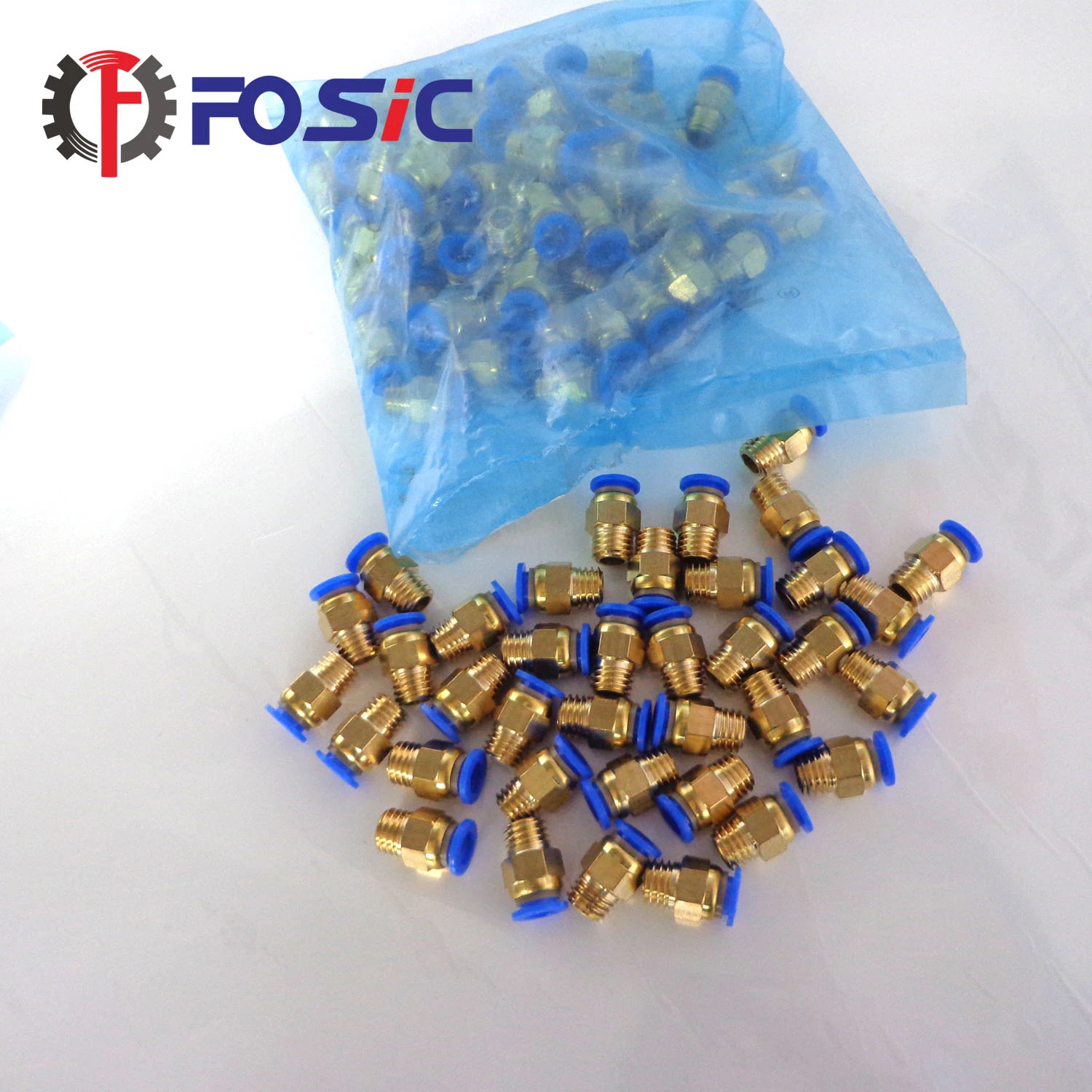 Durable in Use Copper Muffler Head Quick Pneumatic Muffler Noise Connector Tube Fitting