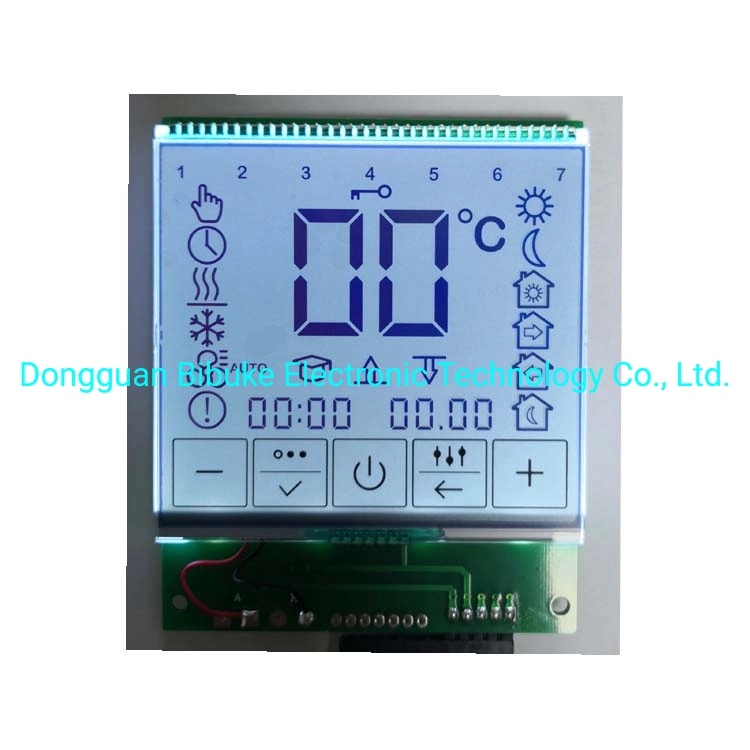 Positive Transflective Cog Graphic FSTN LCD Display for Clothes Dryers