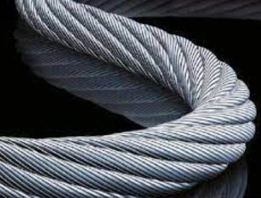 5/16'' Clear PVC/Vinyl Coated Steel Wire Rope in Plastic Reels