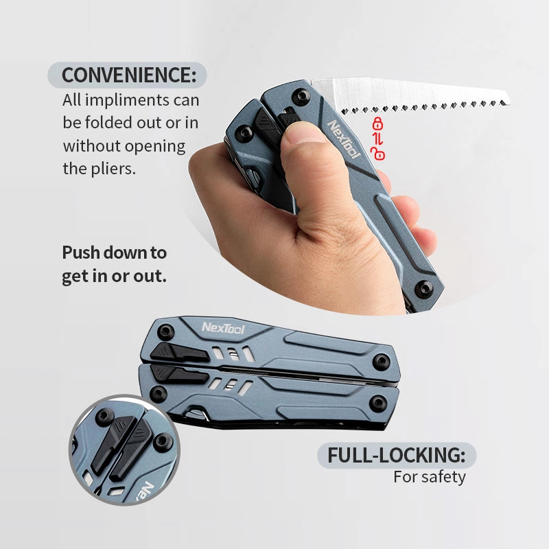 Nextool Neue Multifunktionszange Schneidwerkzeug mit Schraubendreherbits