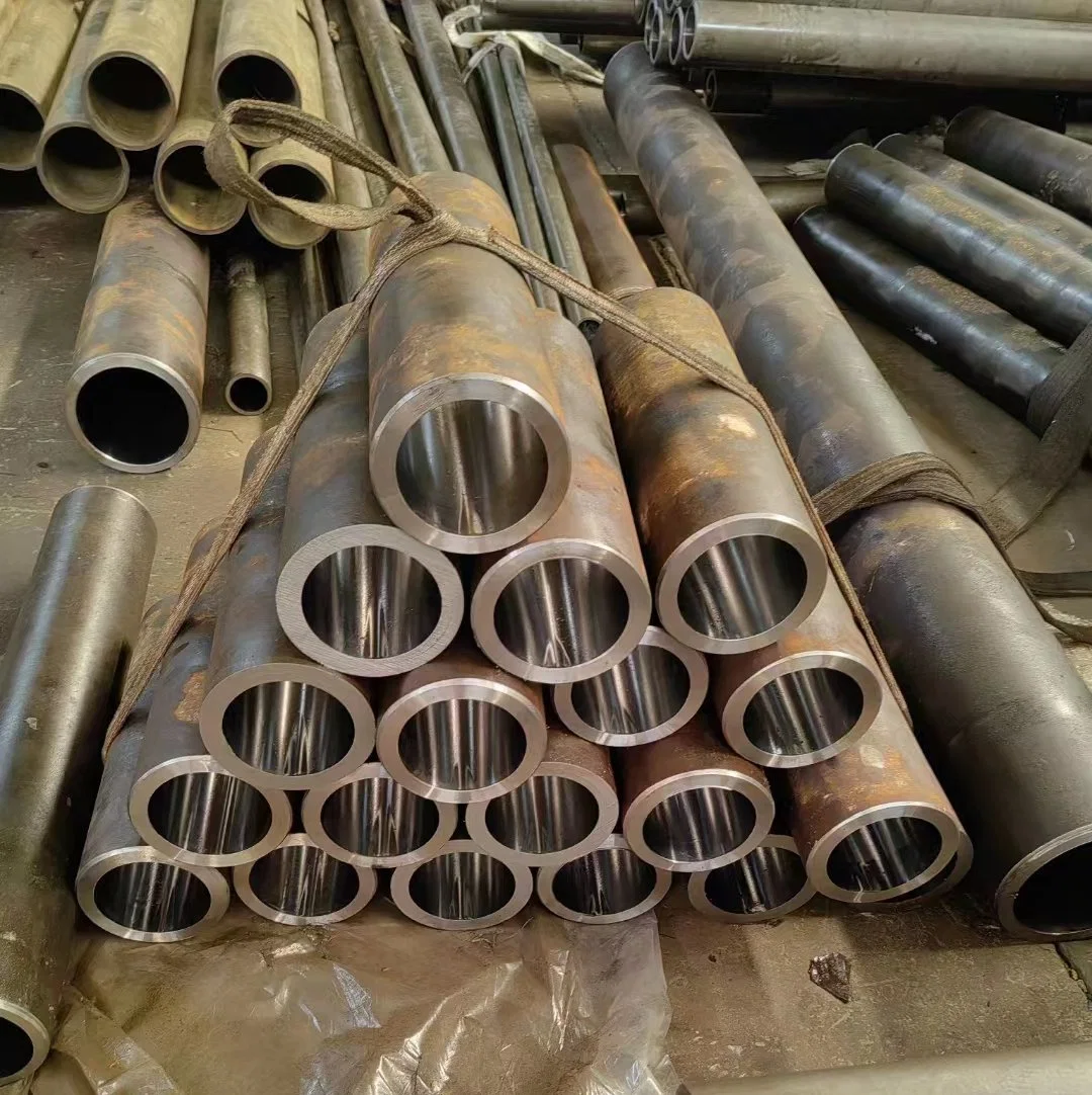 Honed Galvanised Stkm 11A Tu37b Cold Drawn Pipes Black 1045 0.9mm Weight Sch40 Hollow Section Carbon Seamless Steel Tubes