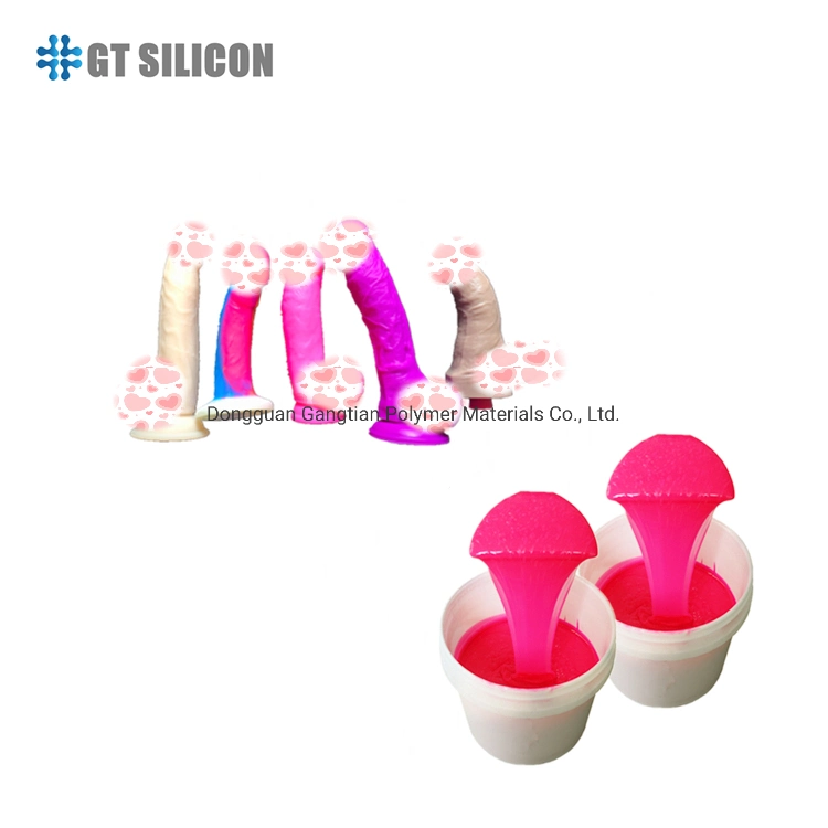 Platinum Silicone Soft Silicone Rubber for Dildo RTV-2 LSR Silicone Liquid Silicone Rubber to Make Mold for Artificial Penis