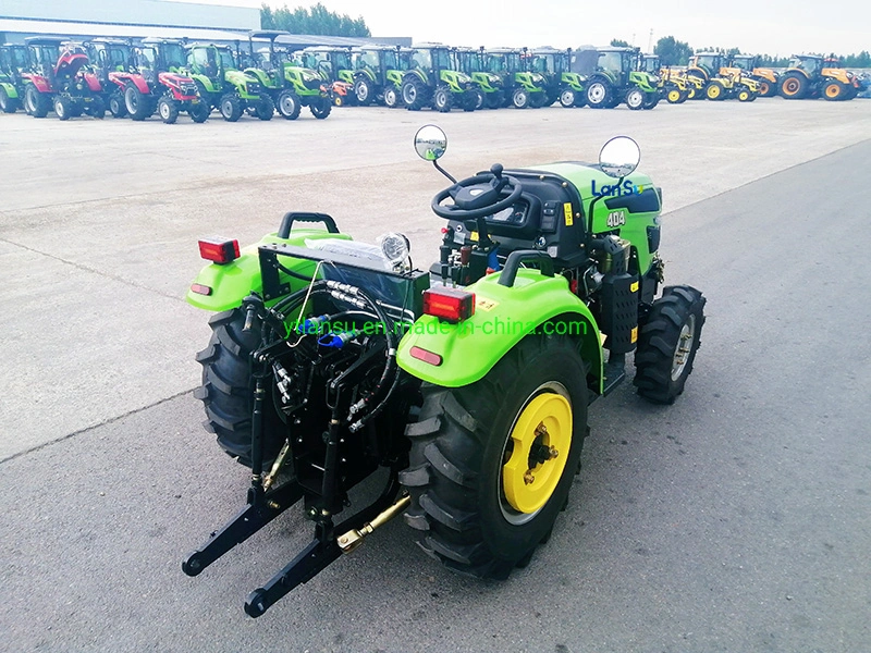 China Tractor 55, 60, 70 HP Agricultural Farm Tractor, 55 HP Compact, Mini Tractor with CE Approval and Loader