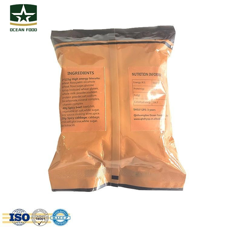 Meal Replacement Ration Bar for Outdoor Civil Instant Set Meal