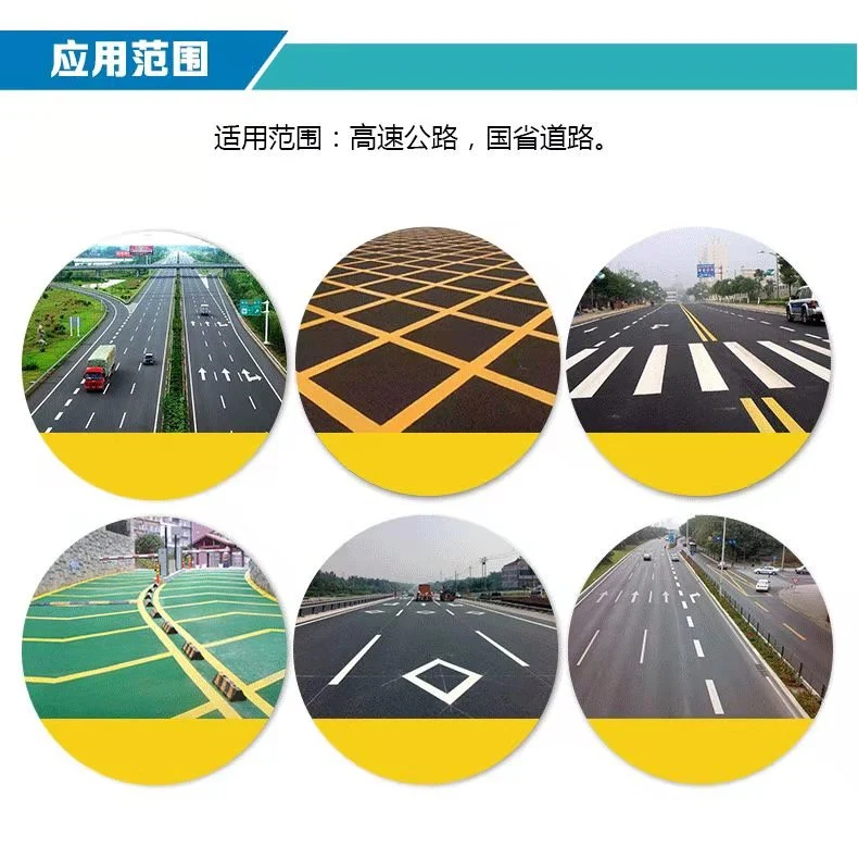 New Style Luminous Road Marking Material/ Road Marking Paint Different Colors