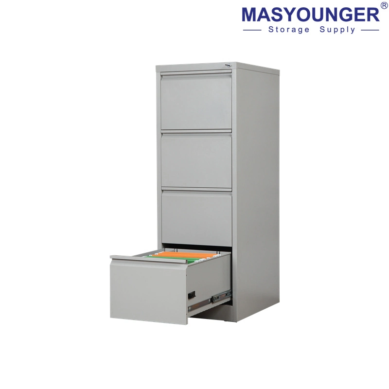 Office Furniture Metal Vertical File Cabinet Steel Storage Filing Cabinet with 4 Drawers