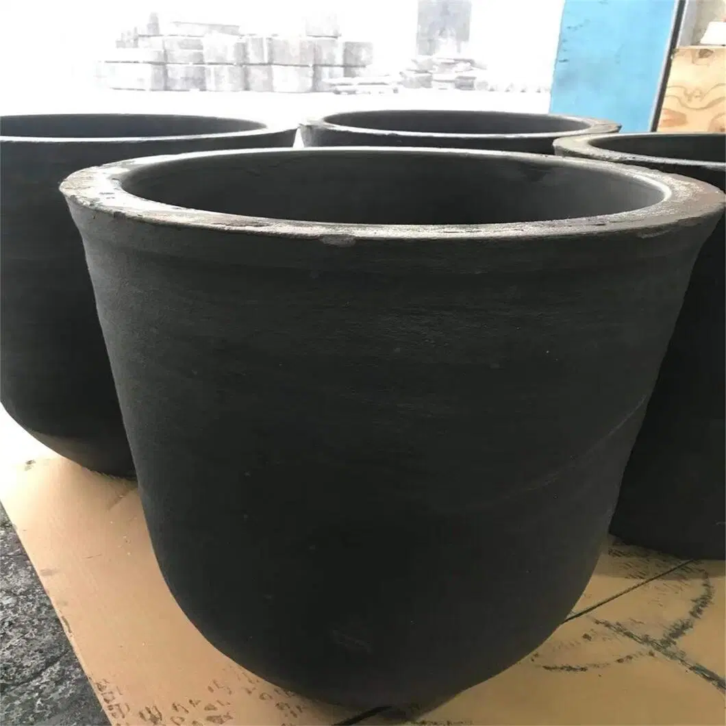 Copper and Aluminum Melting Sic Crucible Silicon Carbide Graphite Crucible