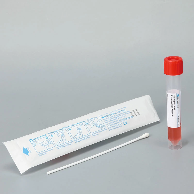 Sampling Collection Viral Transport Medium Vtm Test Kits for Nasal Pharyngeal Sampling Swab