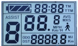 LCD Stn LCM Screen Yellow Green Backlight