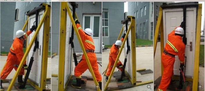 Battery-Powered Hydraulic Door Breacher Spreader at silent Operation