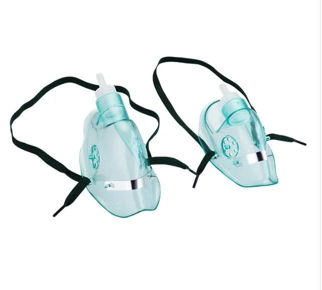 CE ISO Medical Grade PVC Simple Disposable Medical Oxygen Mask