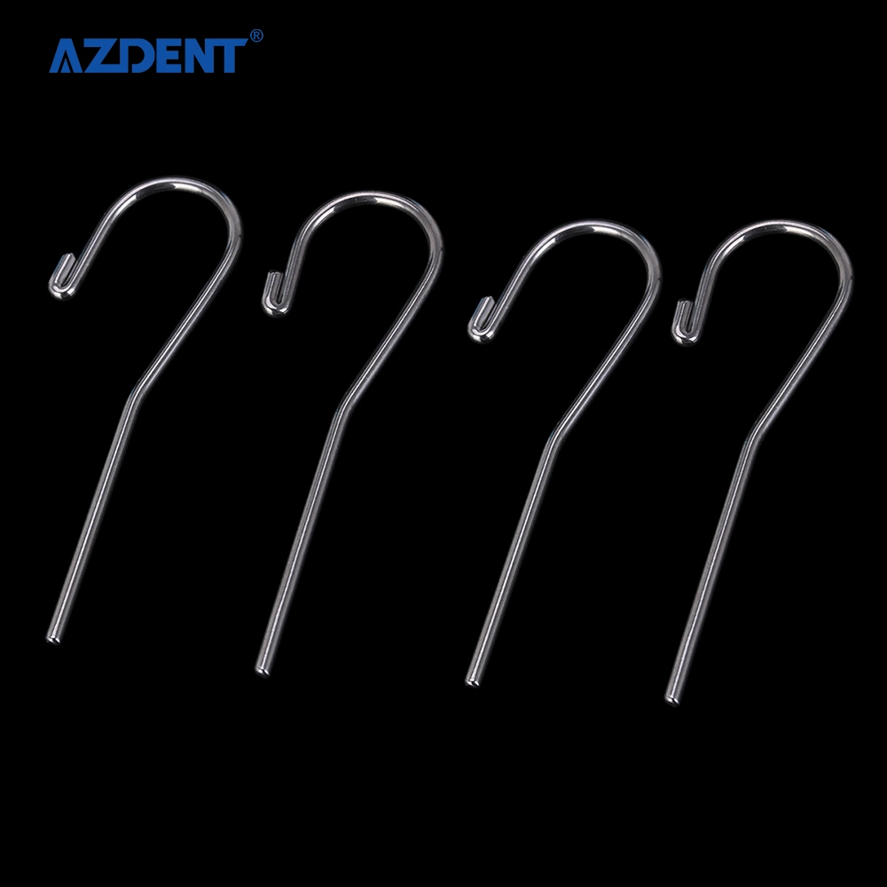 Azdent Dental Apex Locator Accessories Endo Treatment Measuring Wire Measuring Line and Lip Hook