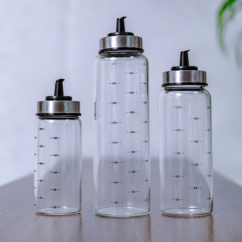 Hot Selling High quality/High cost performance Different Sizes Borosilicate Glass Oil Pot Bottle