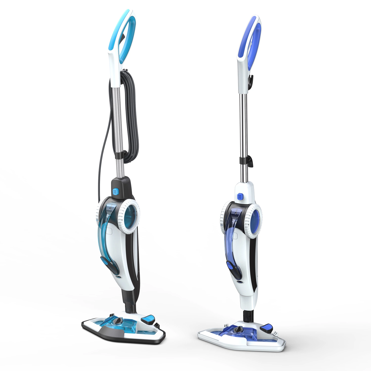 1500W 10 in 1 Steam Mop for Tile, Hardwood Floor and Carpet Handheld Steam Cleaner