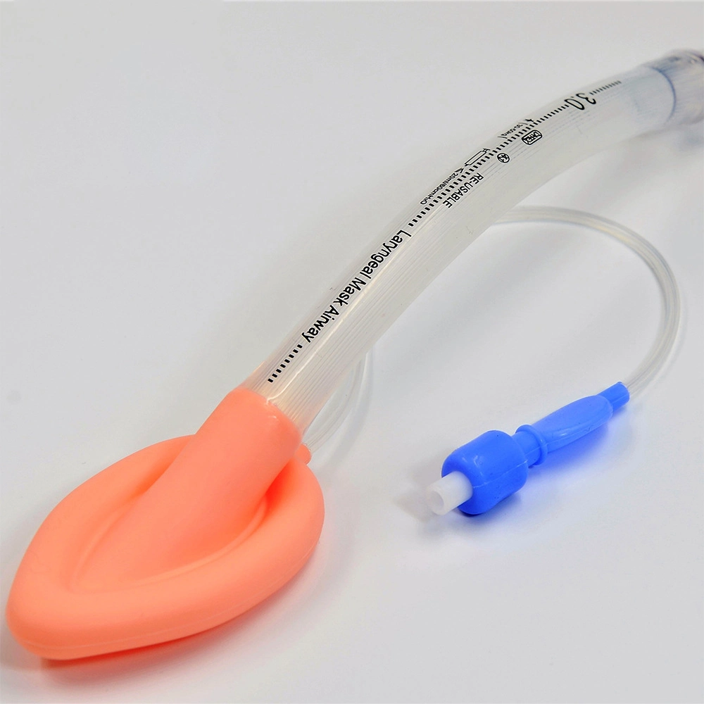 Hot-Sale Disposable PVC Anesthesia Breathing Mask Soft Cushion Laryngeal Masks