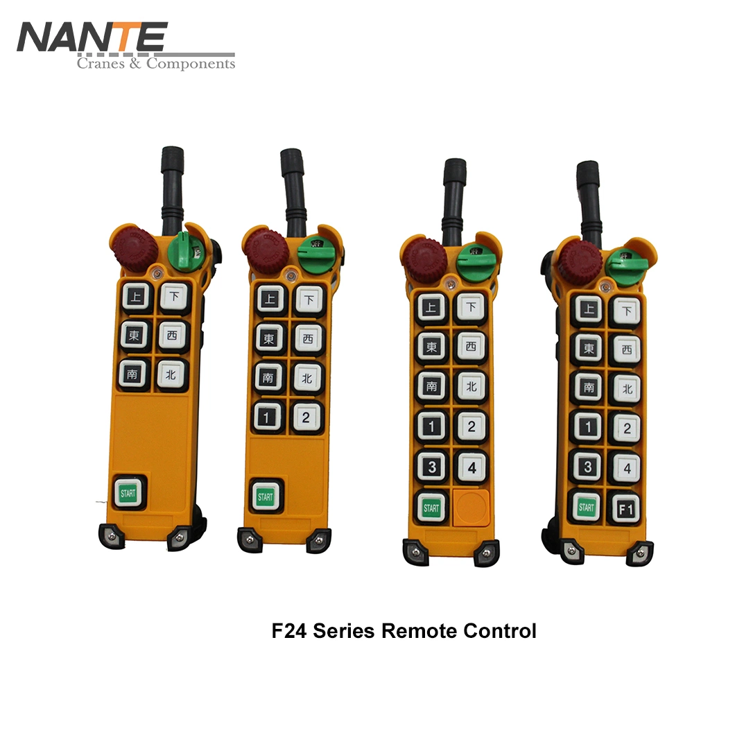 Controlo remoto de gruas digitais sem fios IP65 Crane DC 12/24/48V