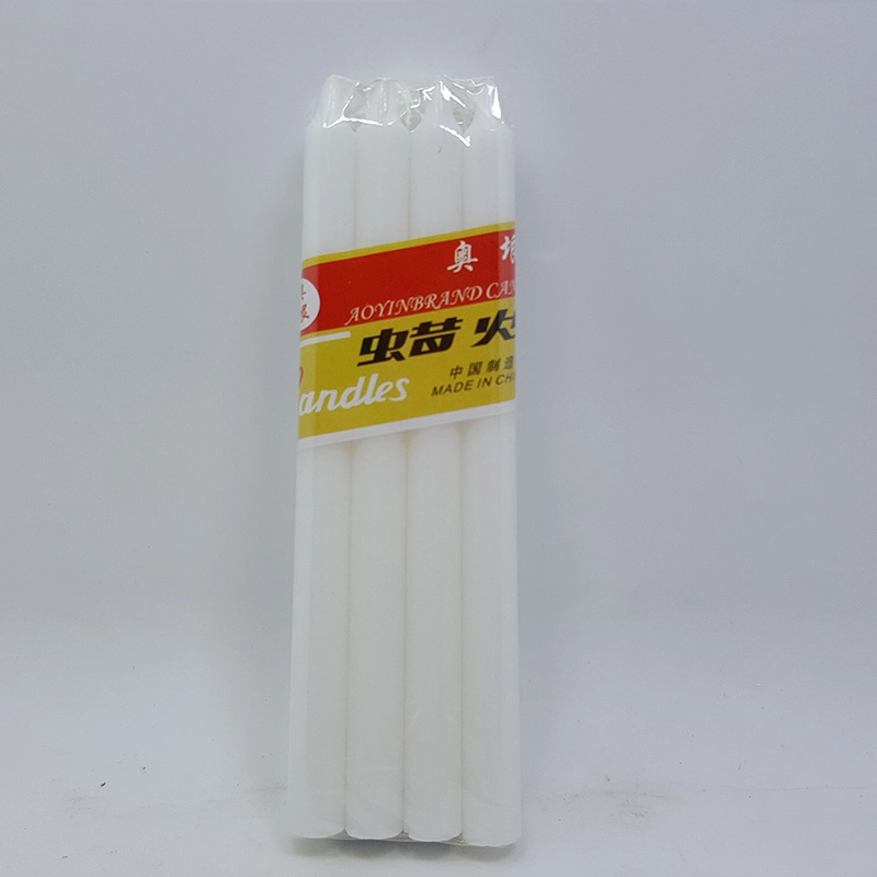 Vela blanca 1.7cm 35G 8pcs