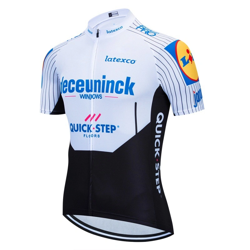 Diseño personalizado Cycling Jersey Mens Cycling Jersey de manga corta de verano