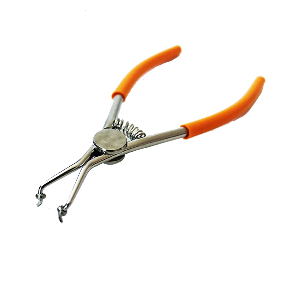 Forcep Clampes Medical Disposable Dental Forceps Dentistry Scissors with Plastic Sleeve for Matrix