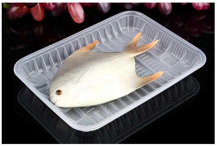 Hot Sale eco-friendly forzen microwaved meat seafood tray in refrigestore