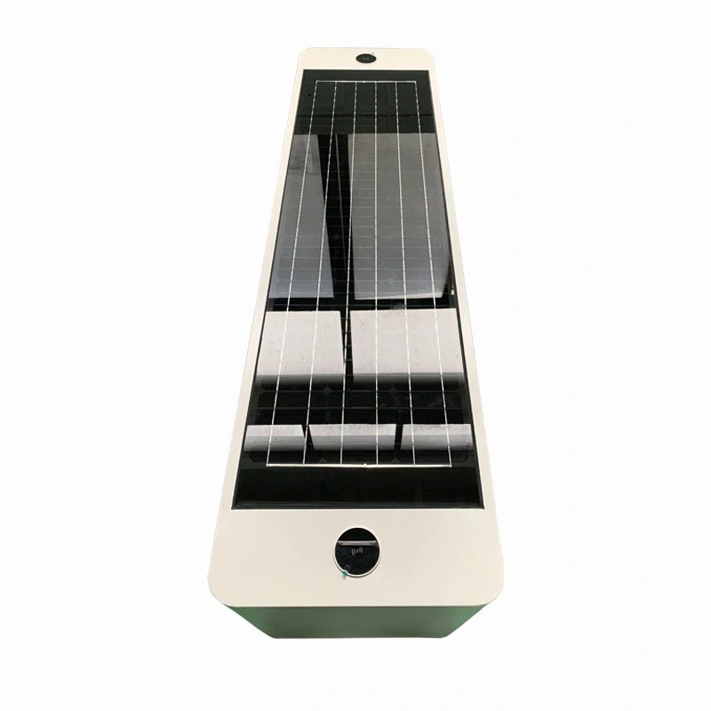Smart Outdoor Urban Möbel Solar Power Sitz mit Werbung Licht Box zum Entspannen