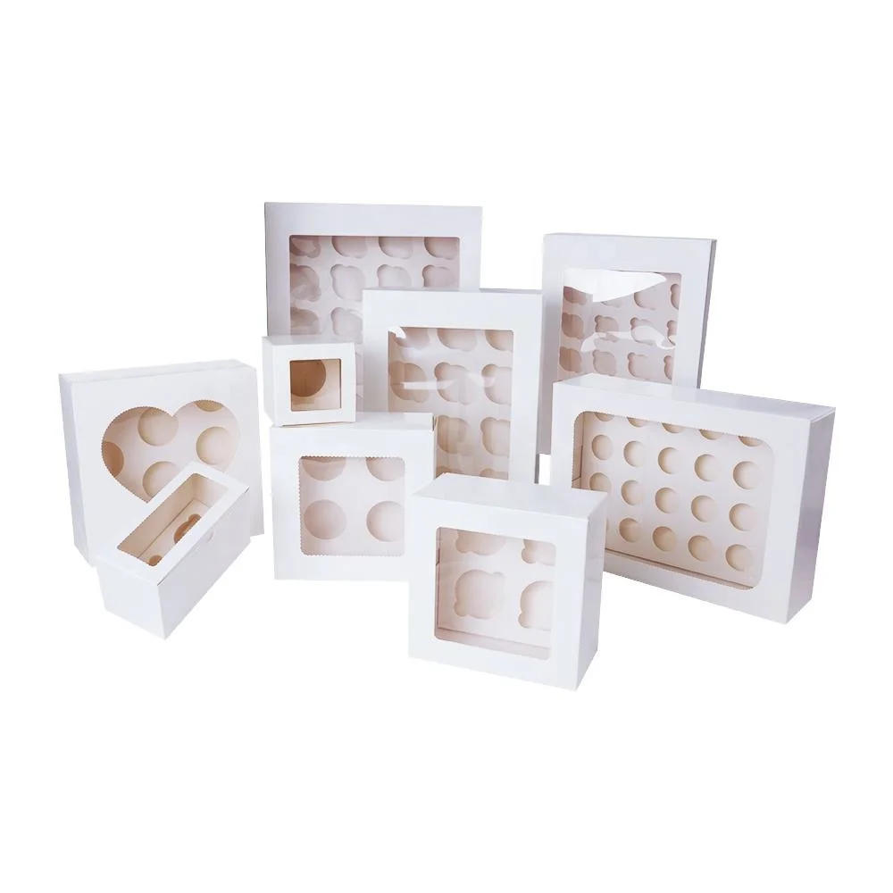 Cake Box Disposable Bakery Packaging Box Bread Roll Packaging Box