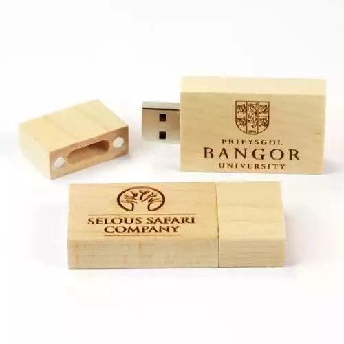 Block Shape Eco USB Custom Gift USB 1GB 2GB 4GB 8GB 16GB 32GB 64GB Wooden Customized Pen Drive USB Flash Drives