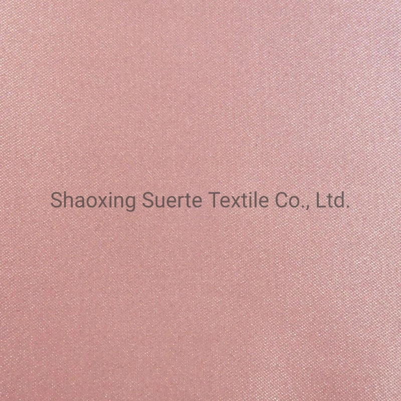 Solid Color Shiny Stretch Polyester Satin Silk Crepe Roll Fabric for Dress Garment