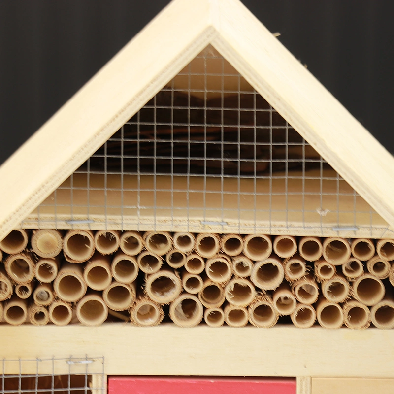 Wooden Insect Nest Bee House Hotel Insect Nest