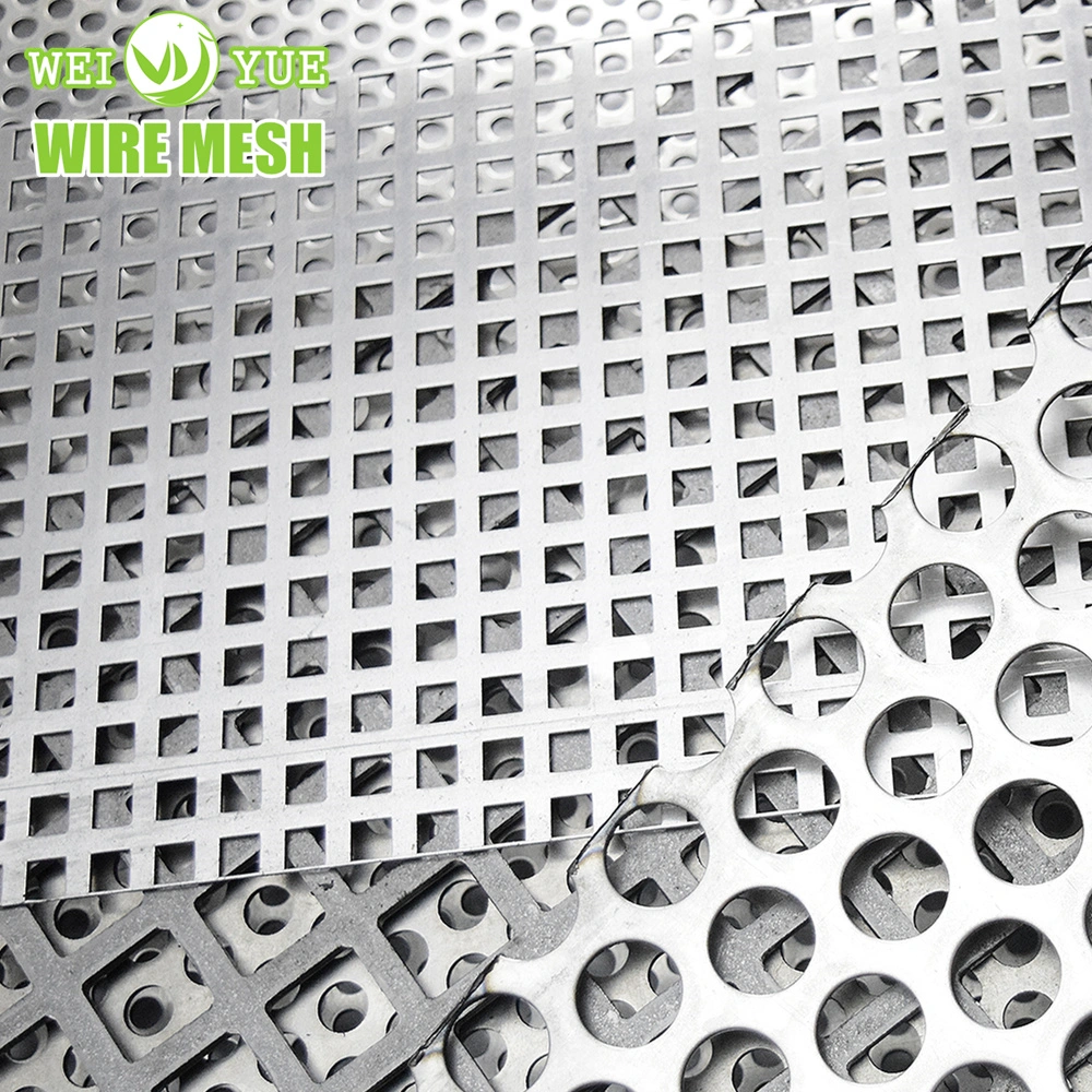 1.8mm Thickness Stainless Steel SUS304 Perforated Metal Mesh Screen for Security