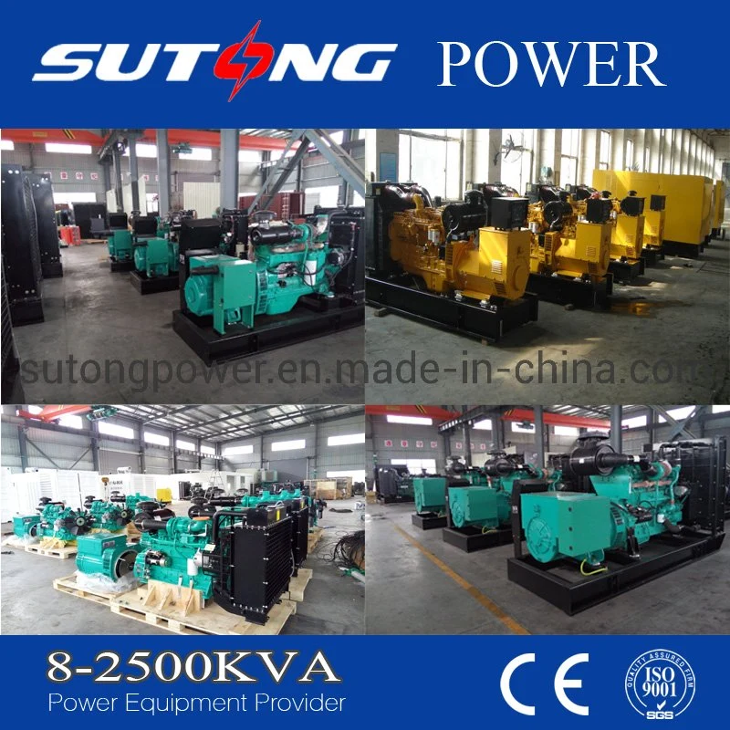 60Hz 1800rpm China Best Supplier 160kw/200kVA Power Generating Set with Cumin Diesel Engine Water-Cooling Generator in Open Frame