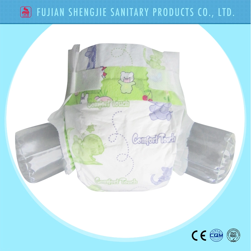 Hot Sale Magic Tape Cloth Like Cover Smart Disposable Baby Diaper Factory Price